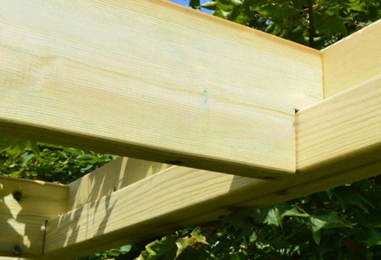 Standard box Pergola - 1.8m Width